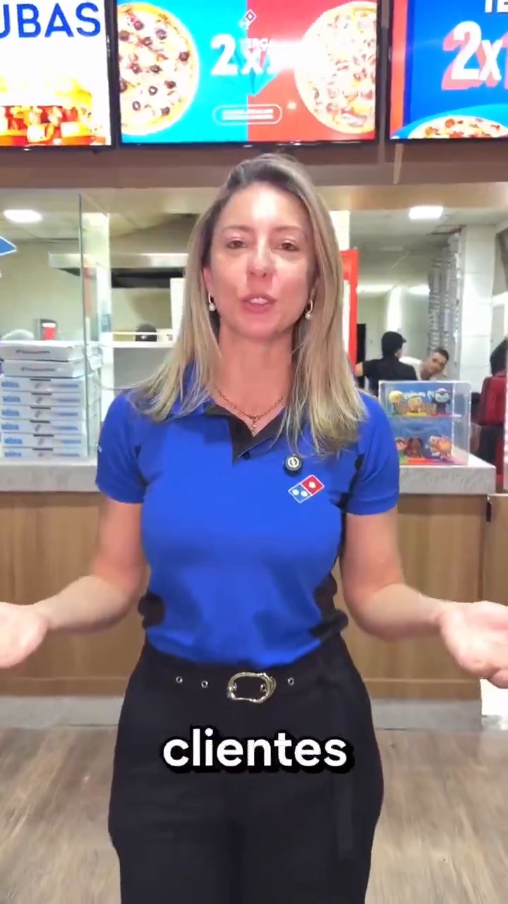 Equipe da Domino's Anápolis na loja